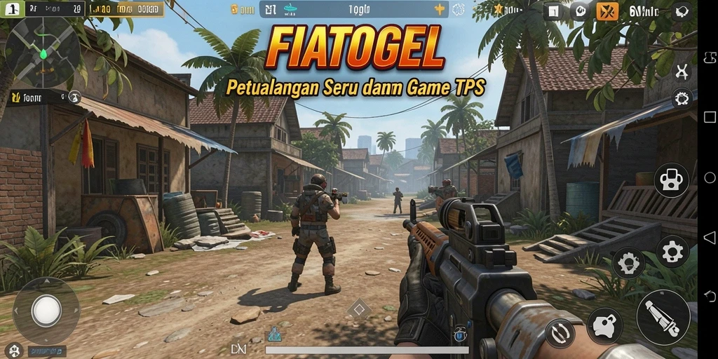 Menampilkan aksi seru dalam gameplay FIATOGEL yang mendebarkan.