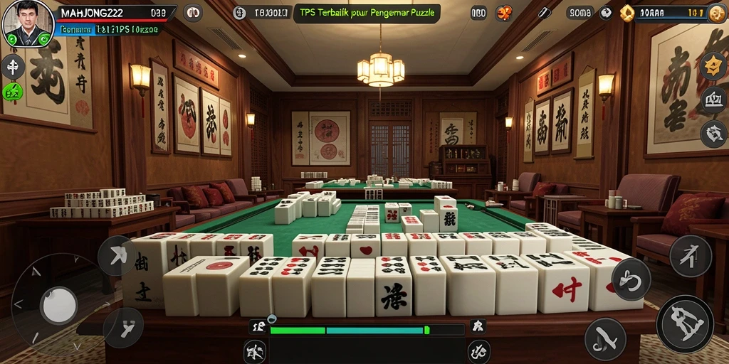 Tampilan gameplay MAHJONG222 yang menantang dan mengasyikkan.