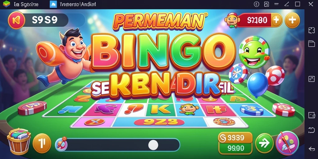 Tampilan gameplay Bingo seru di S9S9 dengan berbagai interaksi.