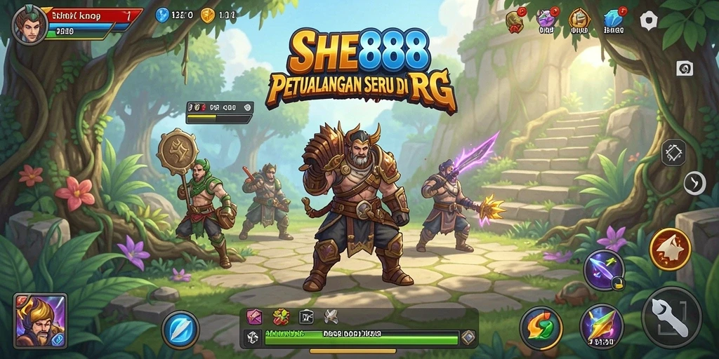 Gameplay RPG yang menarik di SHE888 dengan berbagai karakter yang menunggu untuk dieksplorasi.